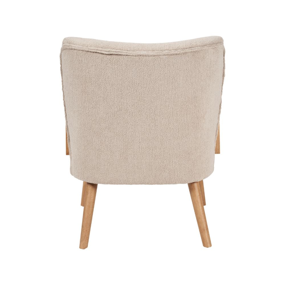 Sennori Taupe Armchair
