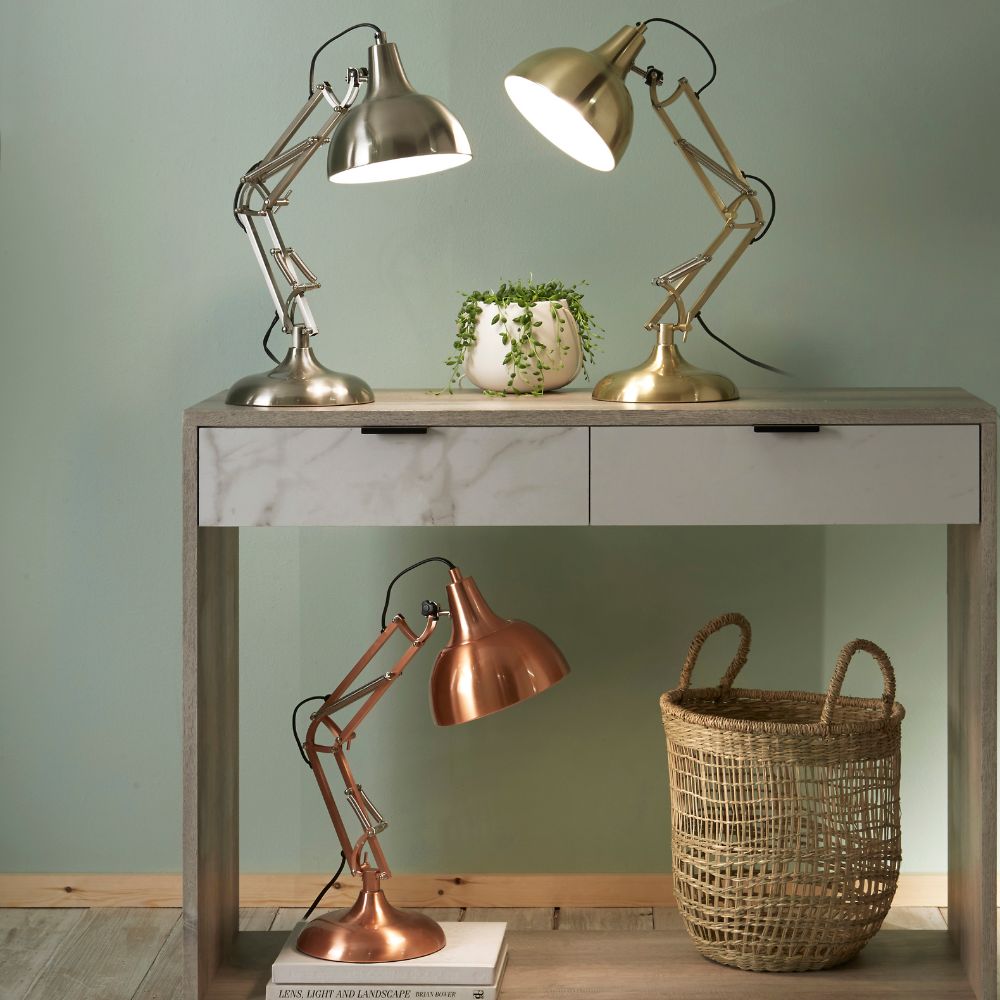 Alonzo Metal Angled Task Table Lamp