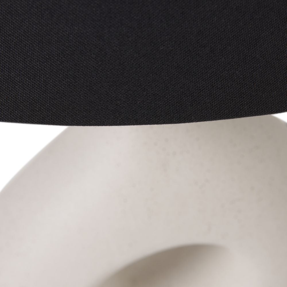 Ulla Organic Ceramic Monochrome Table Lamp