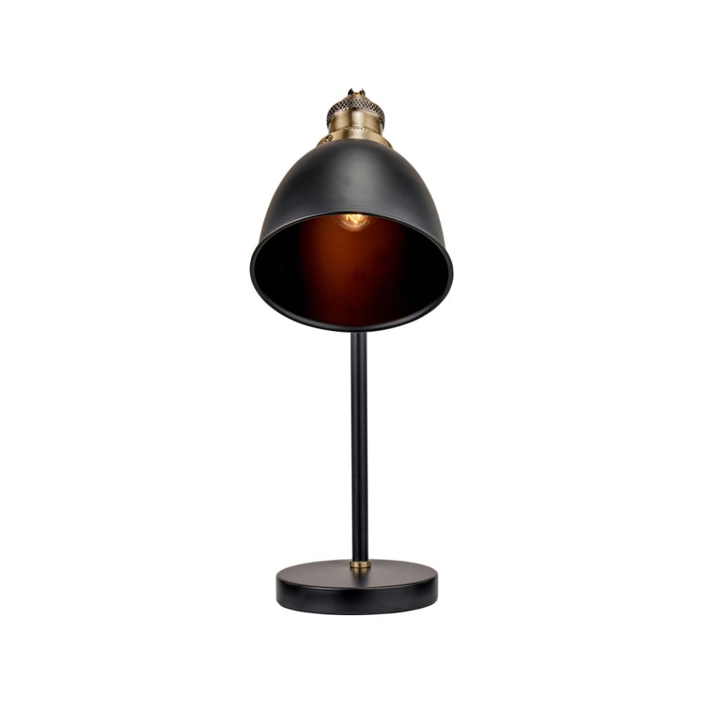 Augusto Black and Gold Task Table Lamp