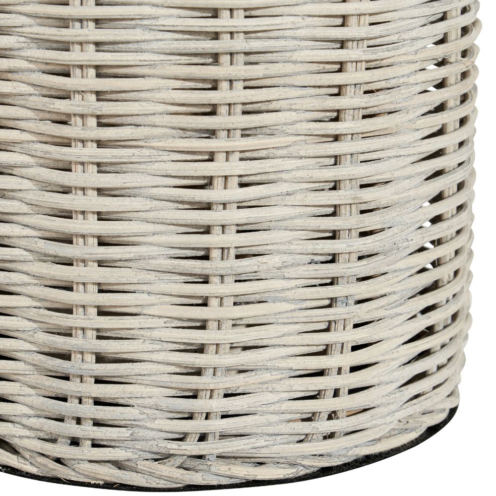 Anika Rattan Bottle Table Lamp