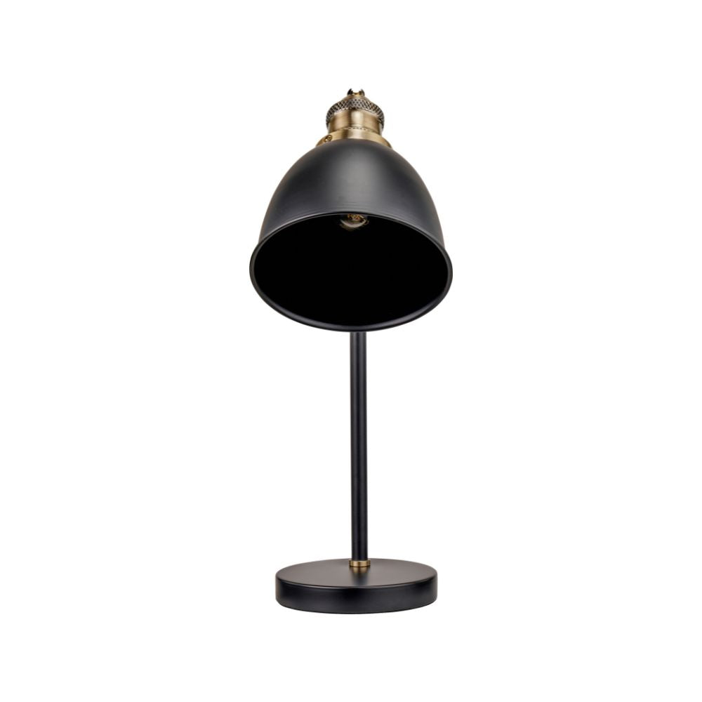 Augusto Black and Gold Task Table Lamp
