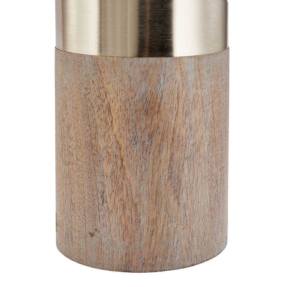 Etosha Wood and Metal Table Lamp