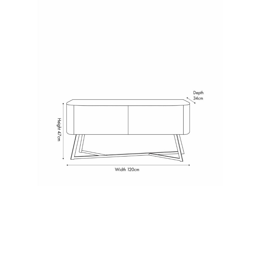 Ukiah 2 Door Sideboard