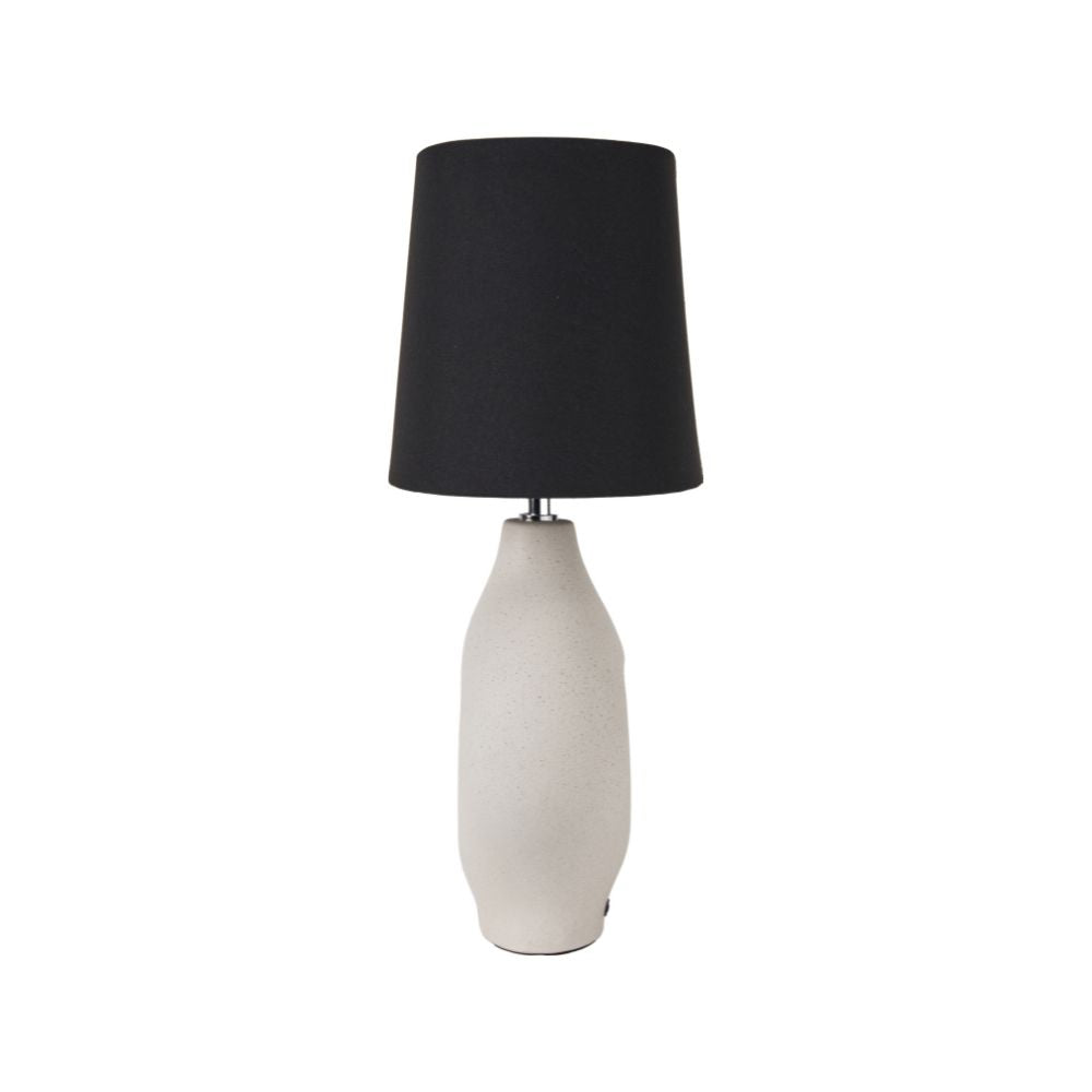 Ulla Organic Ceramic Monochrome Table Lamp