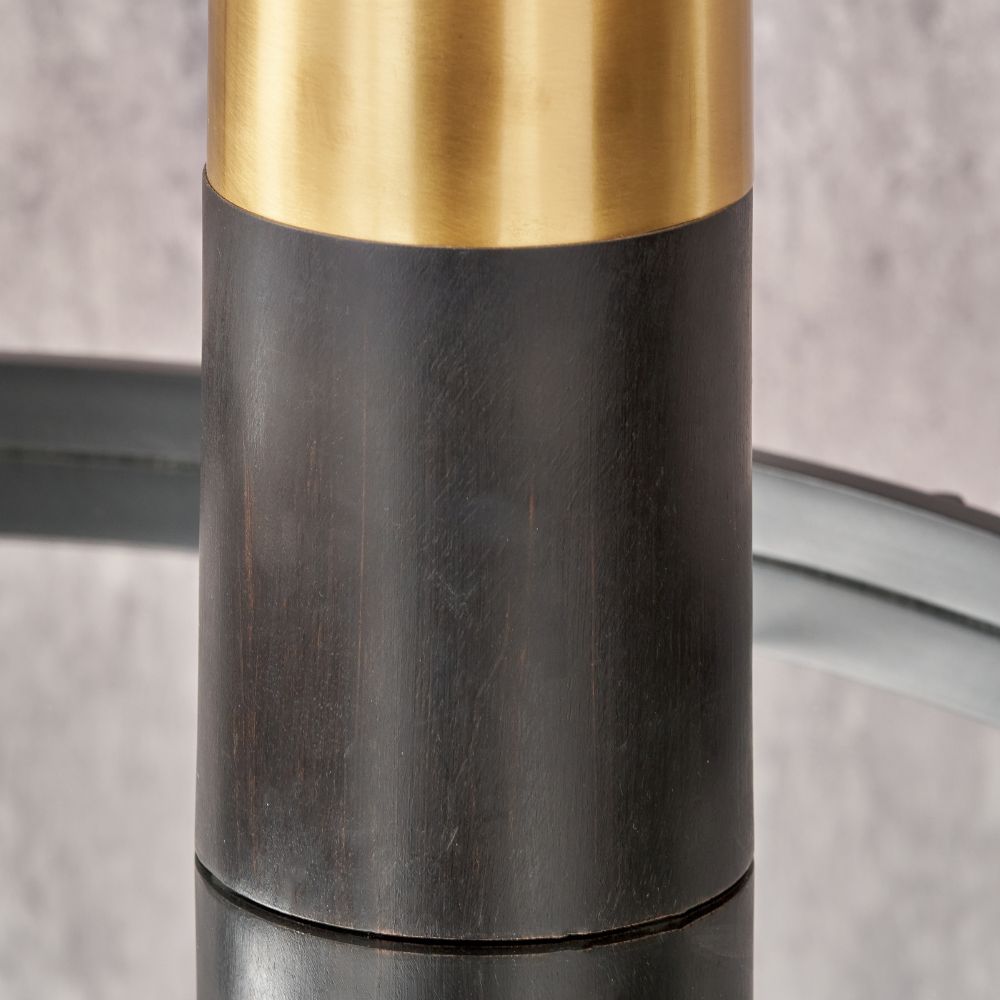 Etosha Wood and Metal Table Lamp