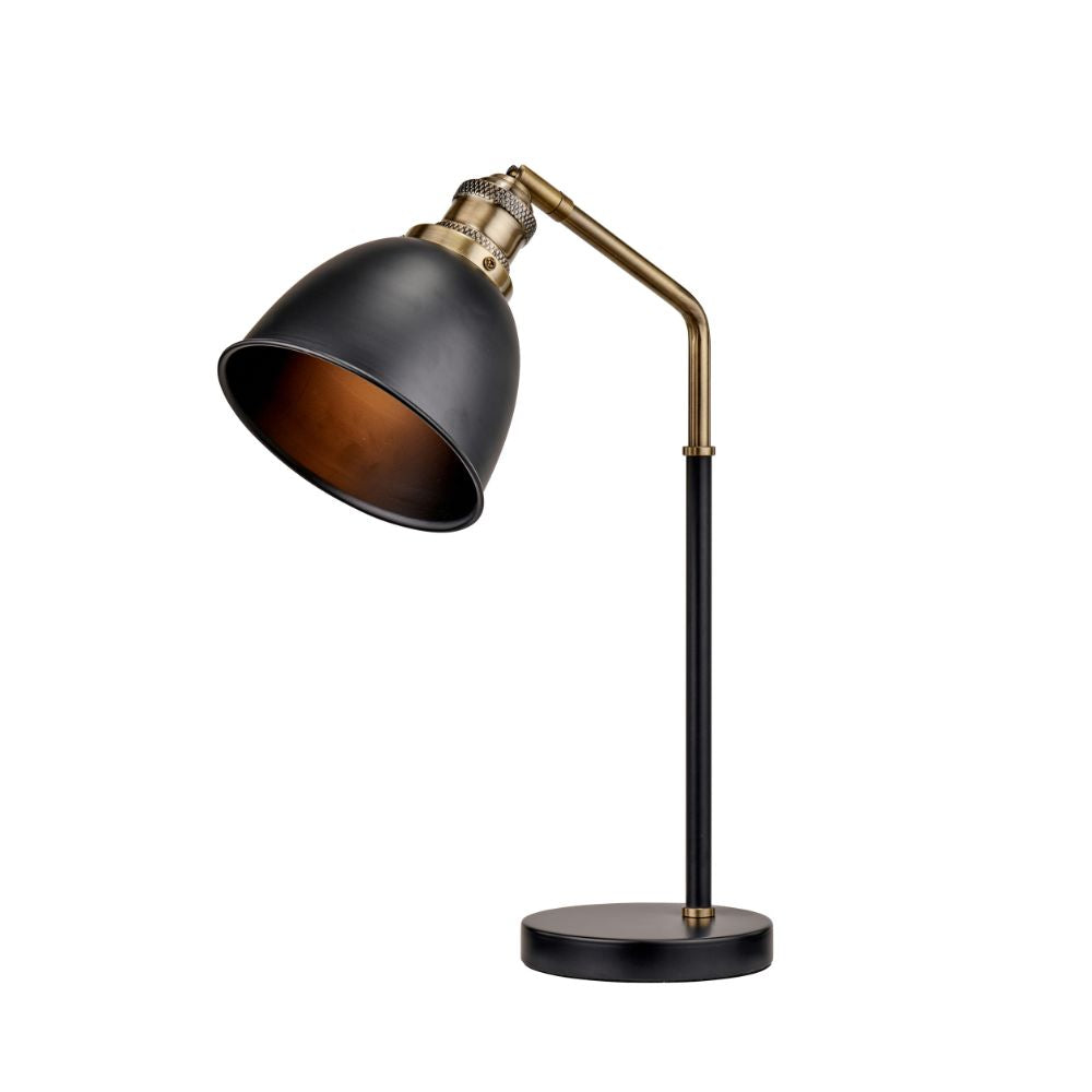 Augusto Black and Gold Task Table Lamp