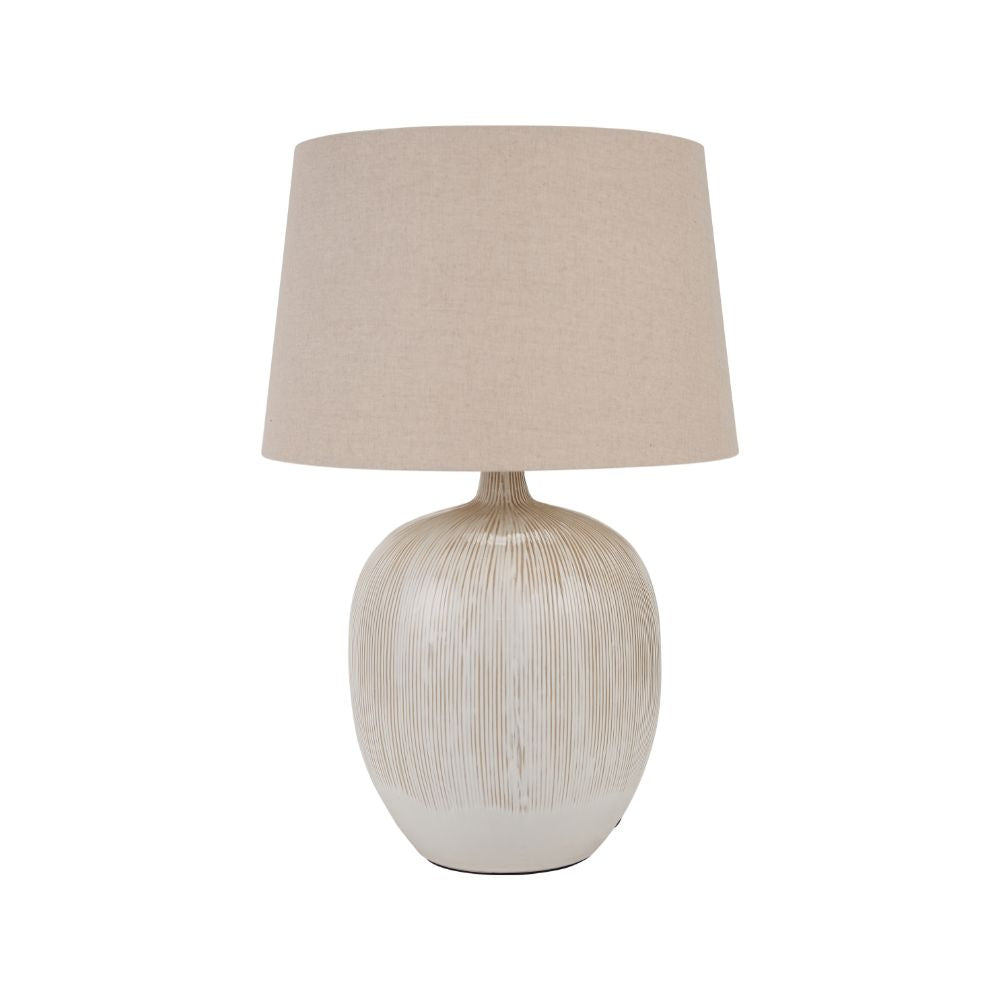 Greta Ceramic Textured Table Lamp