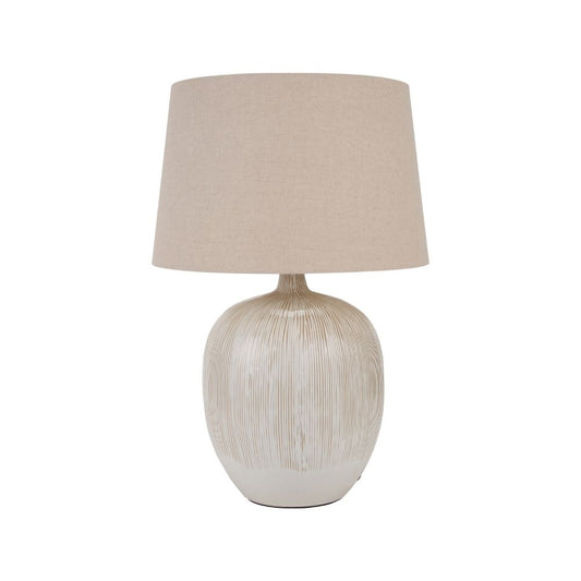Greta Ceramic Textured Table Lamp