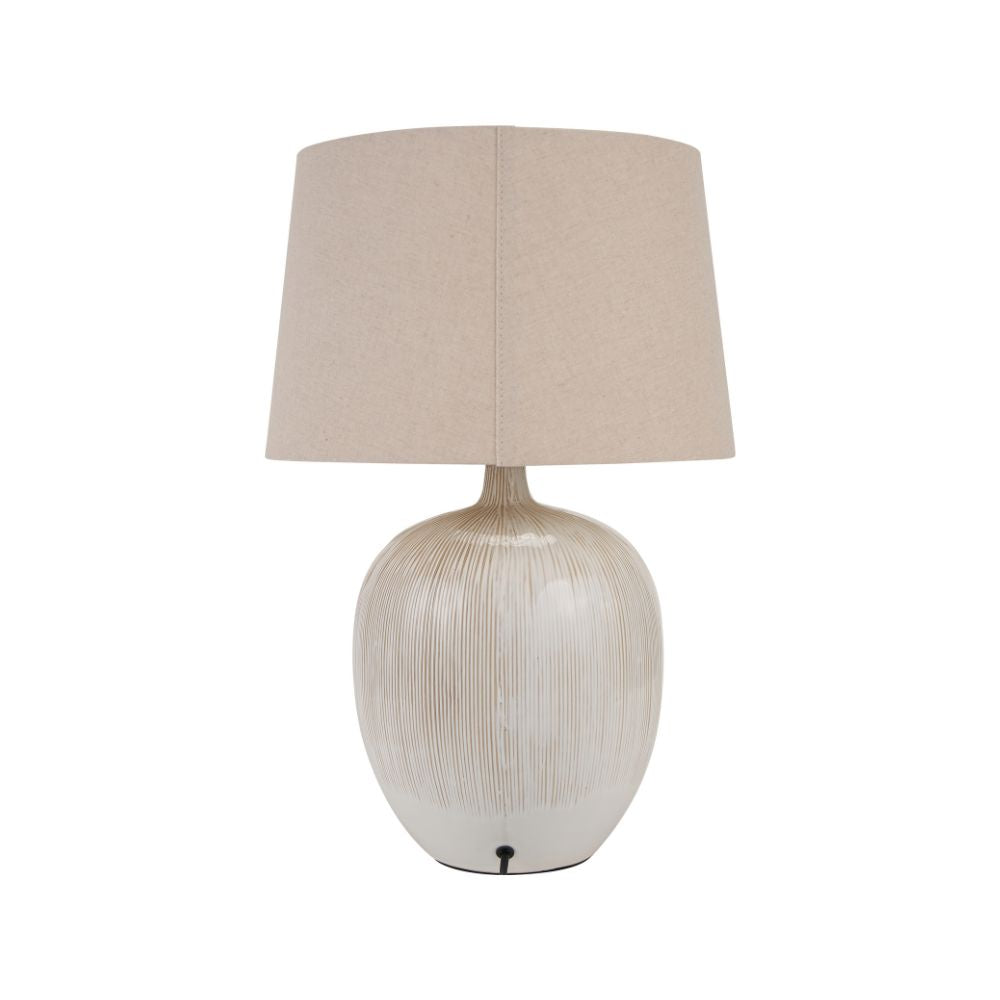 Greta Ceramic Textured Table Lamp