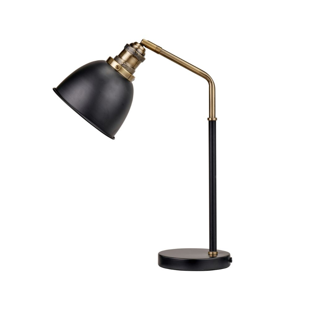Augusto Black and Gold Task Table Lamp