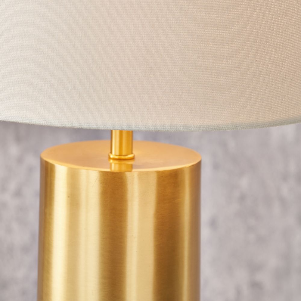 Etosha Wood and Metal Table Lamp