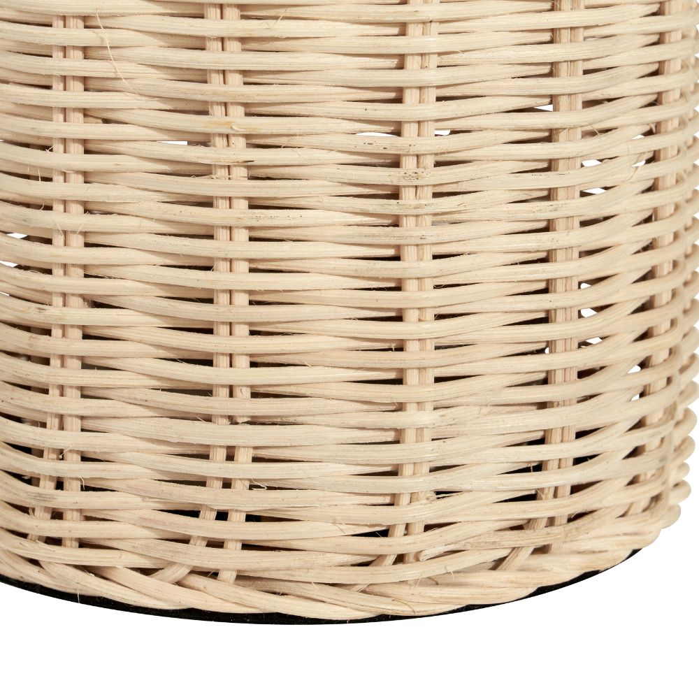 Anika Rattan Bottle Table Lamp
