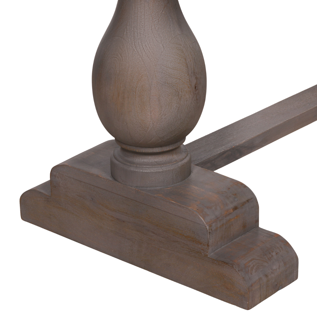 Ashwick 260cm Grey Mango Wood Dining Table