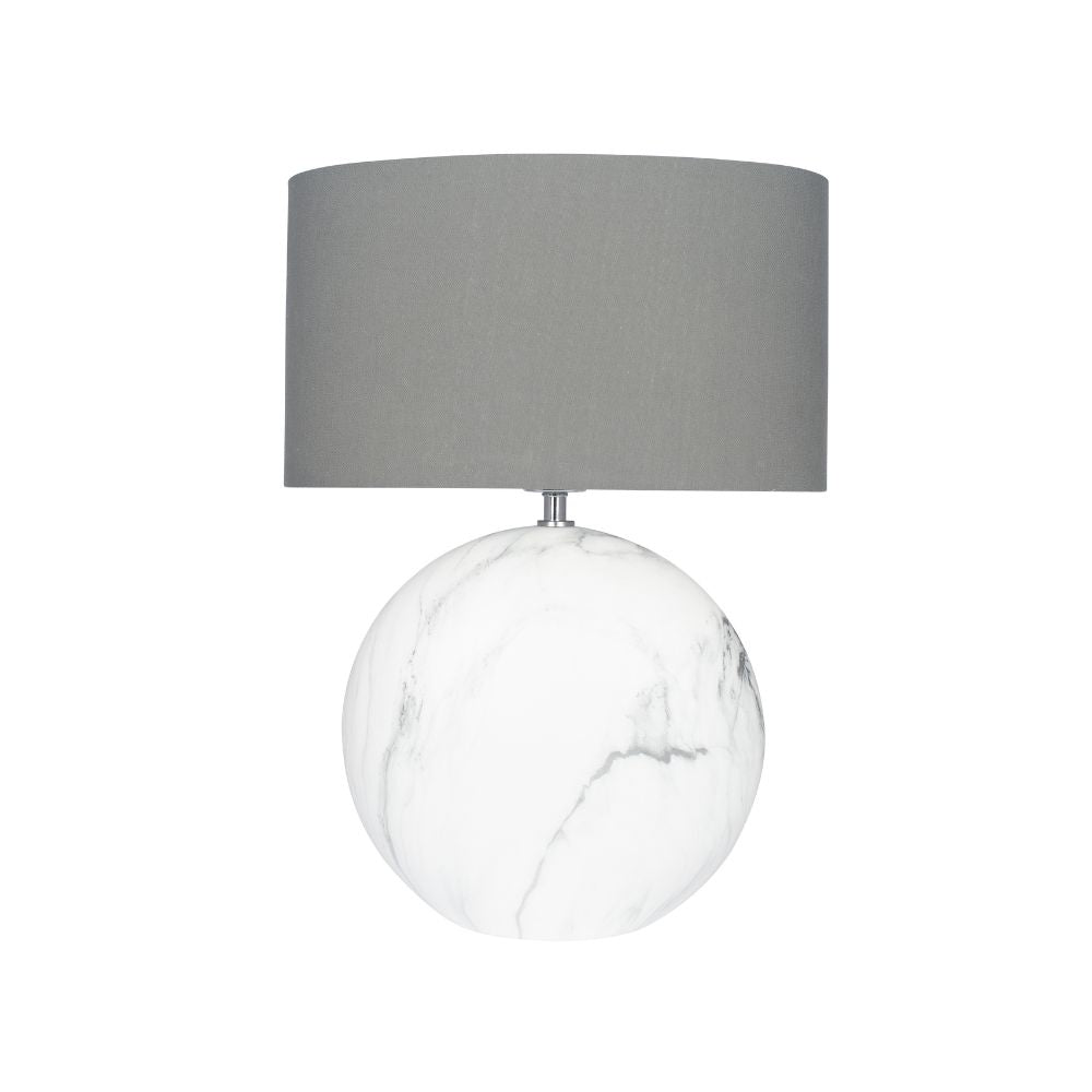 Crestola Marble Effect Ceramic Table Lamp