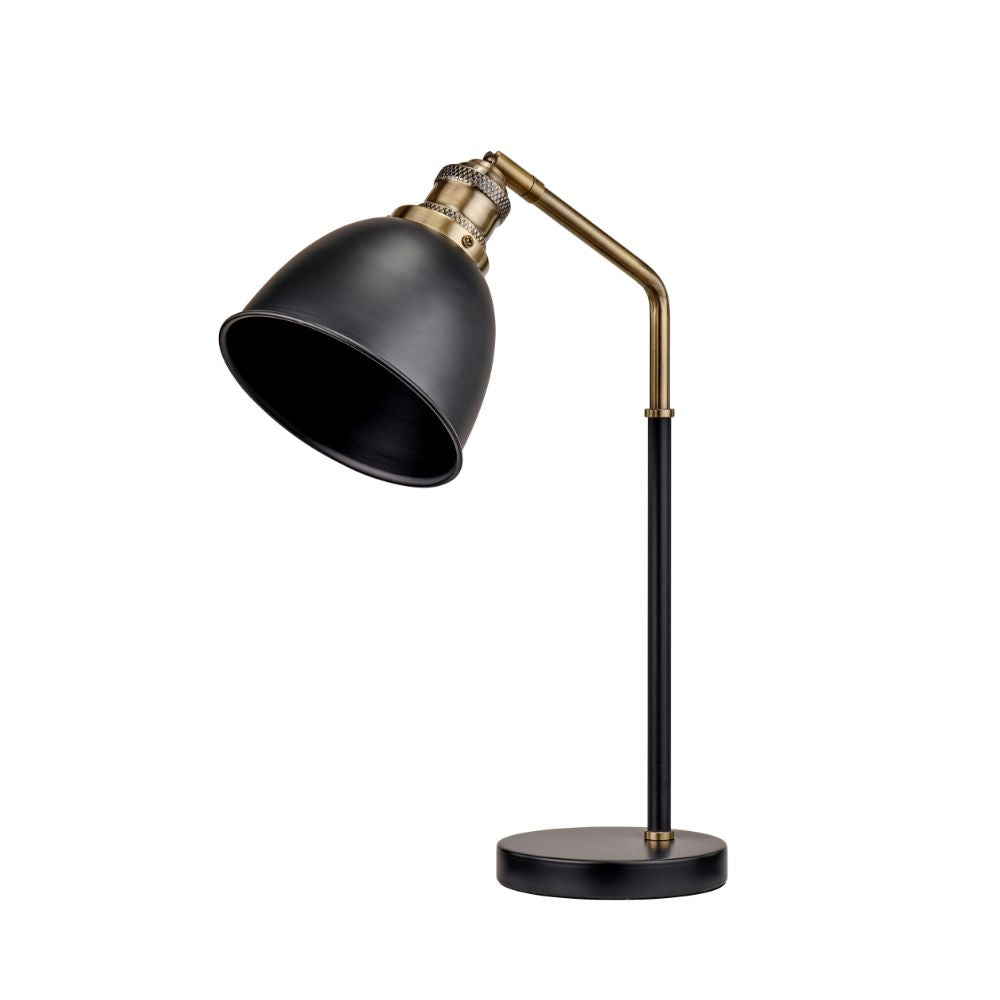 Augusto Black and Gold Task Table Lamp