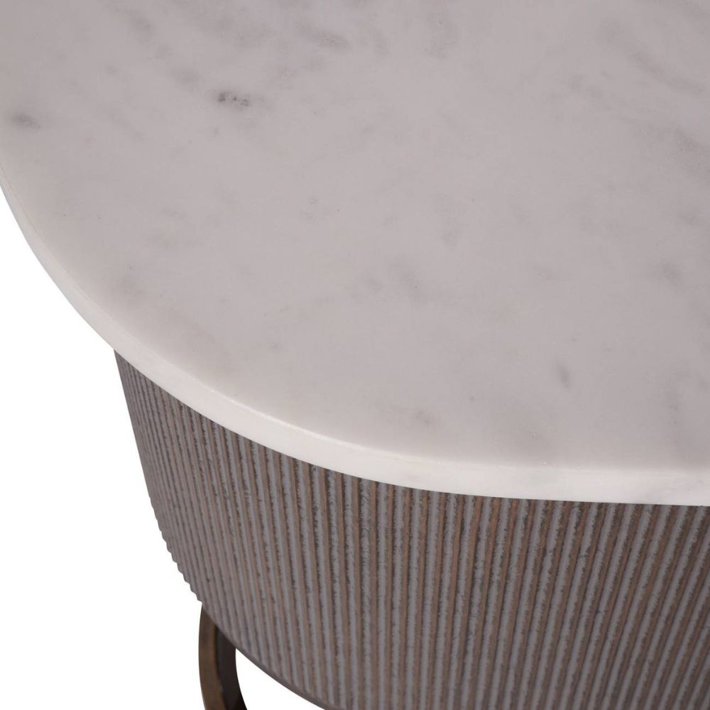 Belvedere Aged Gold Console Table