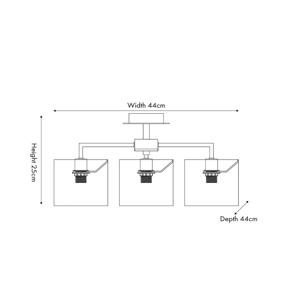 Elin 3 Light Pendant