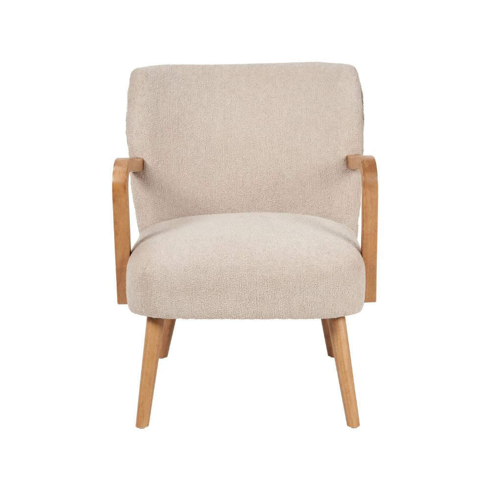 Sennori Taupe Armchair