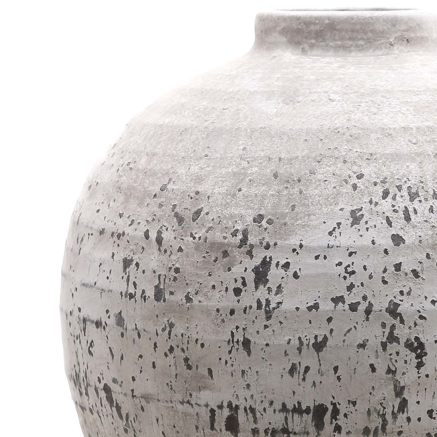 Tiber Stone Ceramic Large Vase