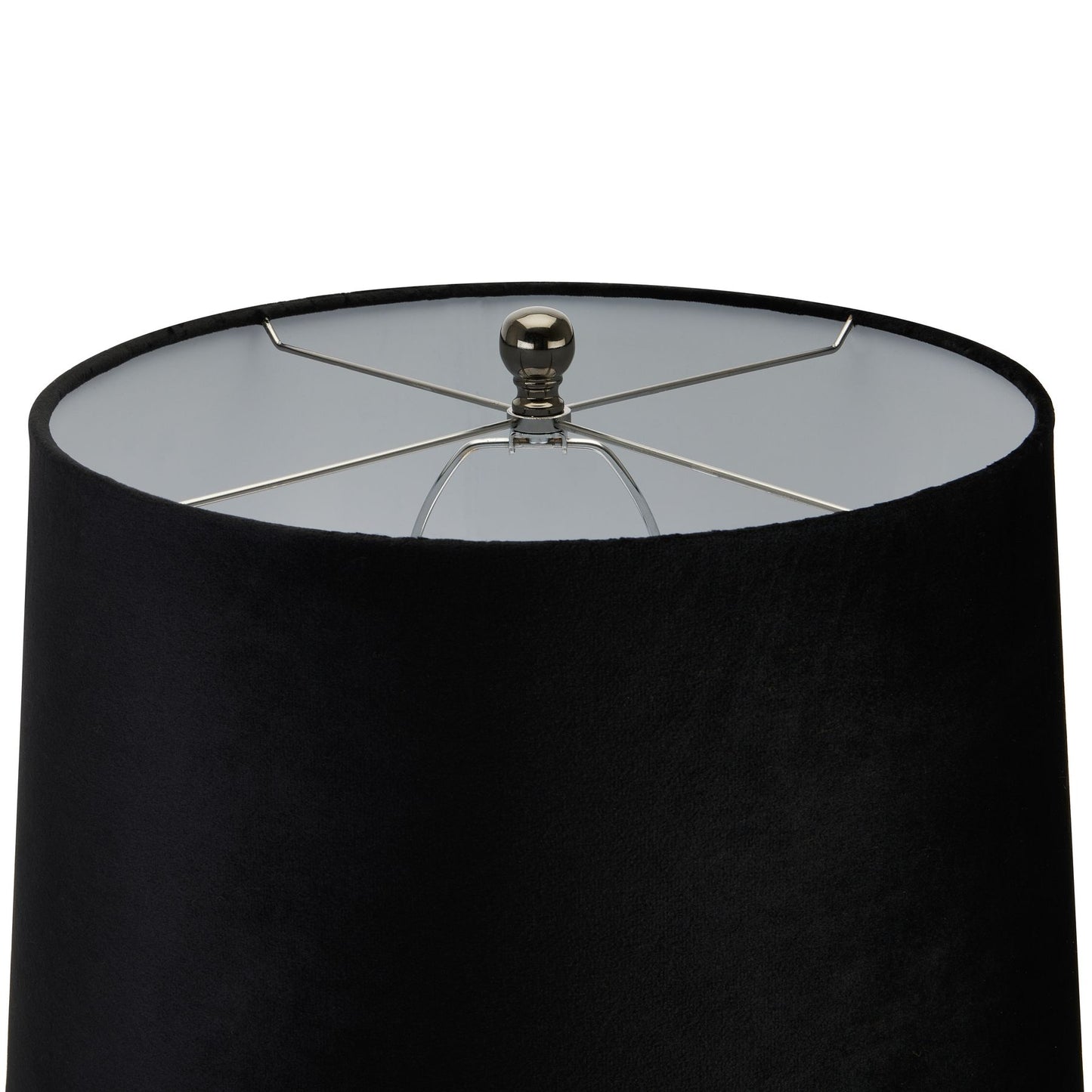 Black Dapple Acanthus Table Lamp