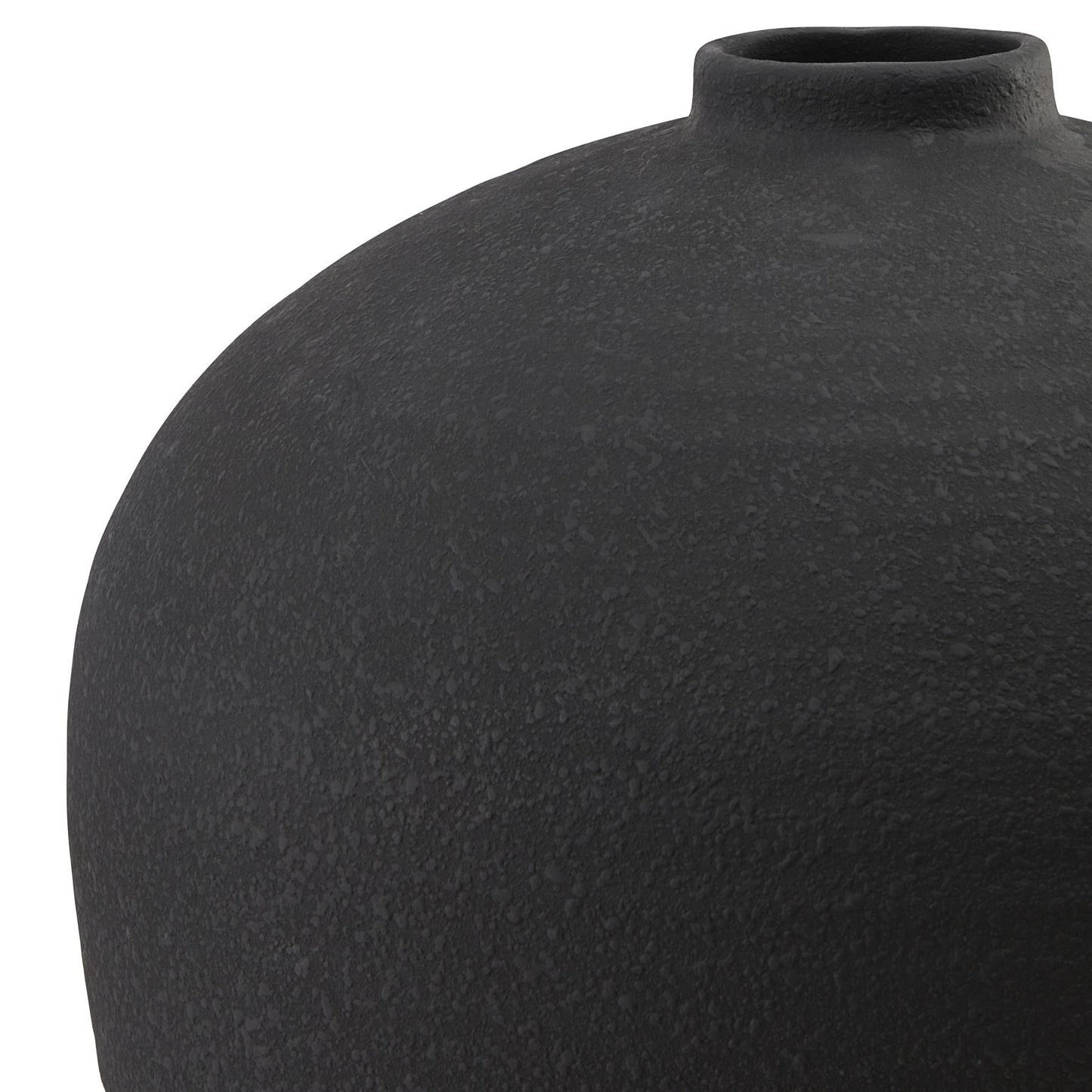 Astral Matte Black Tall Vase