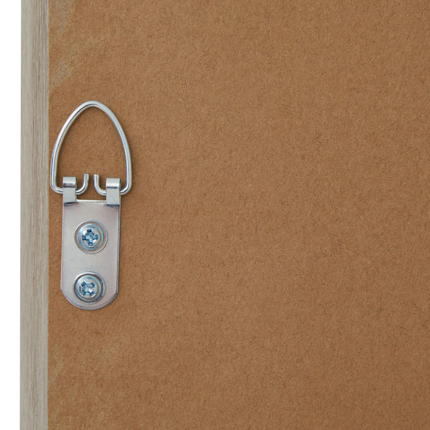 Watercolour Bracken Fern In Washed Wood Frame Wall Art