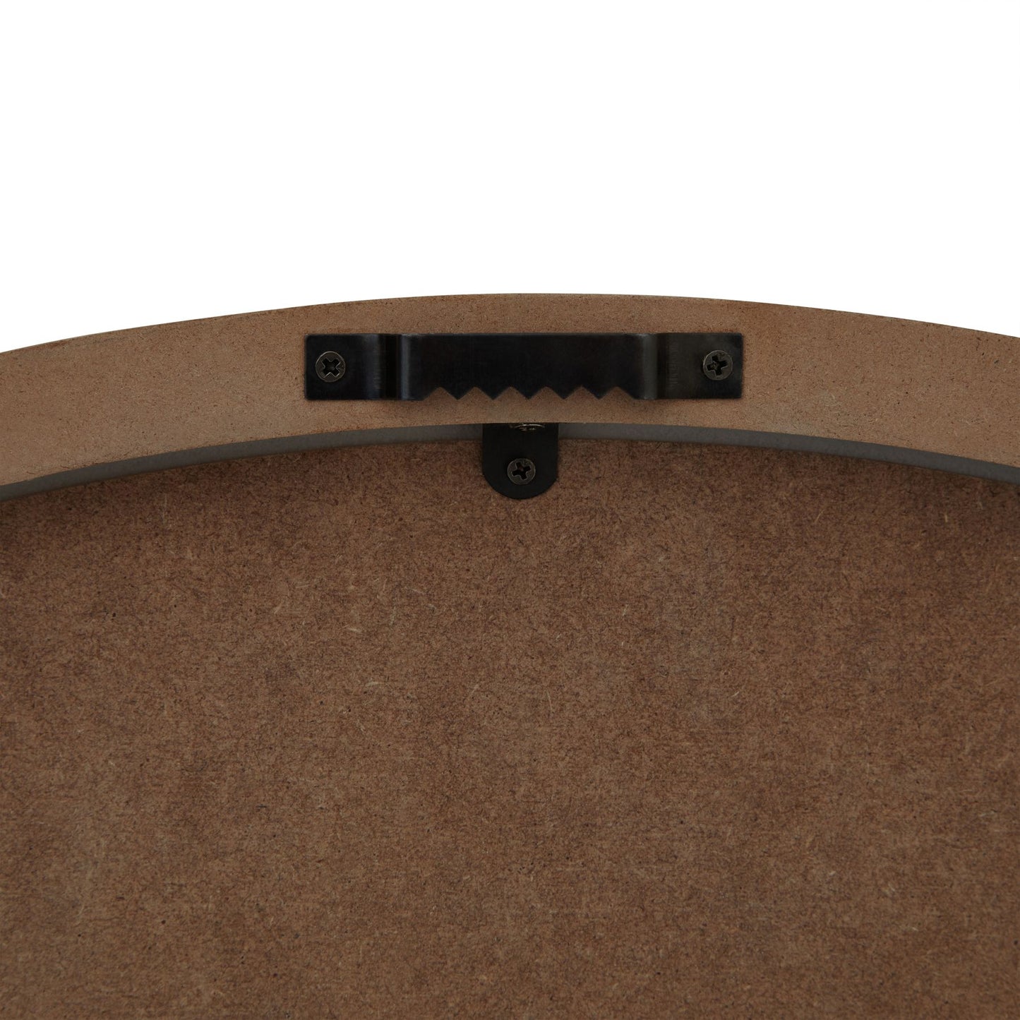 Rustic White With Beaded Frame Large Wall Clock