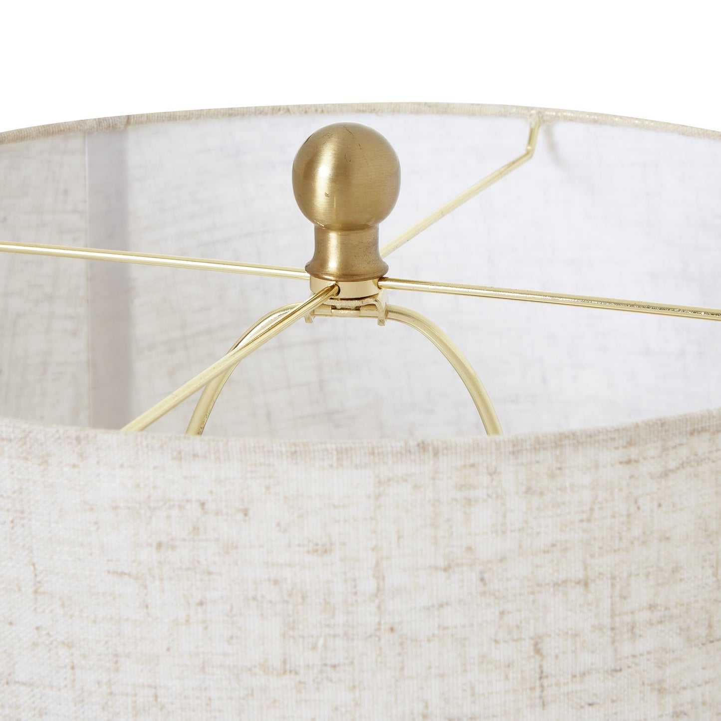 White Wash Bulbous Wicker Table Lamp