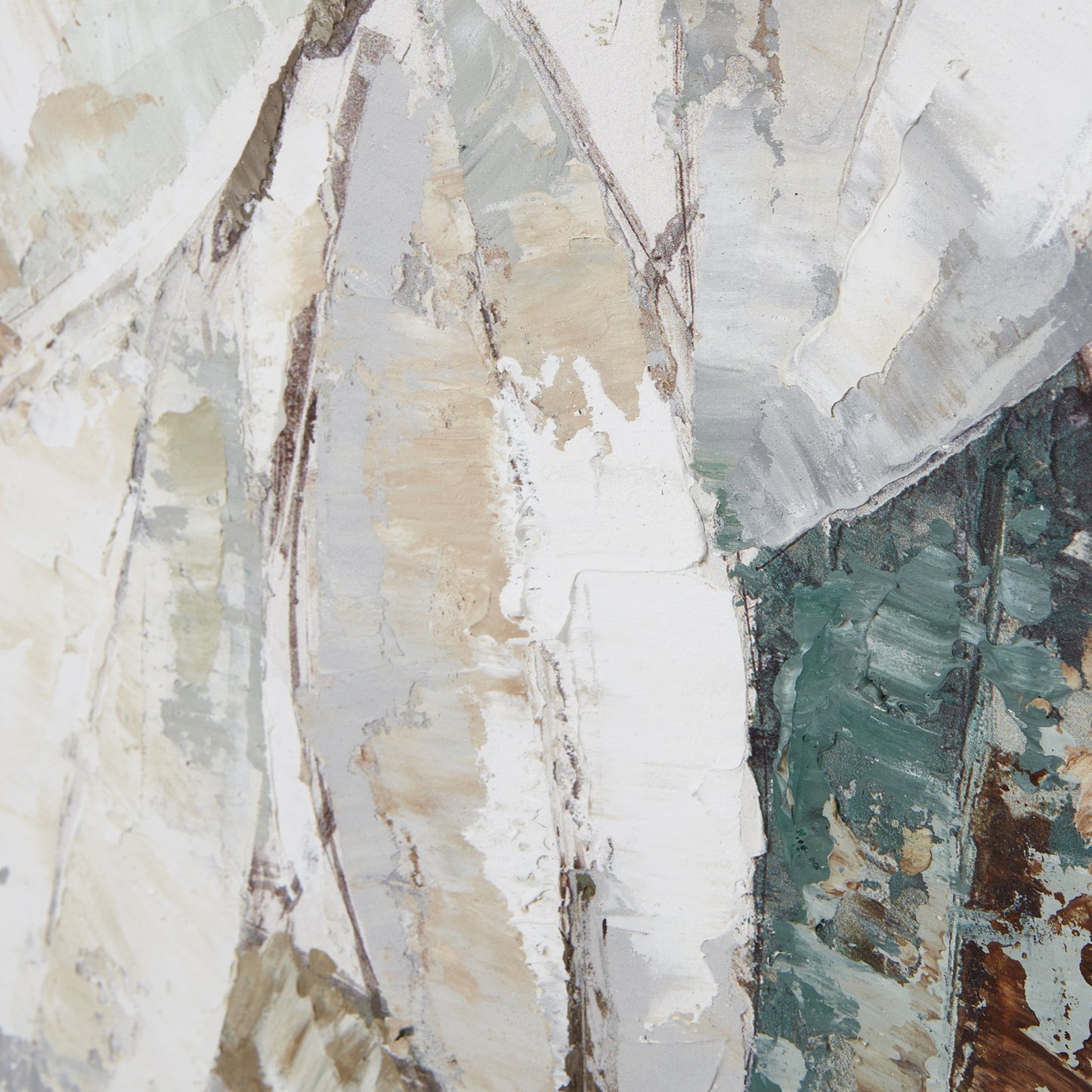 Dolce Mottle Leaf Framed Canvas Wall Art