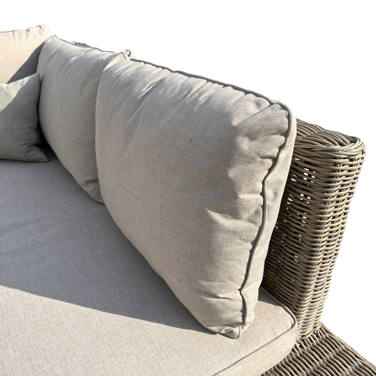 Capri Outdoor Large Corner And Coffee Table Set