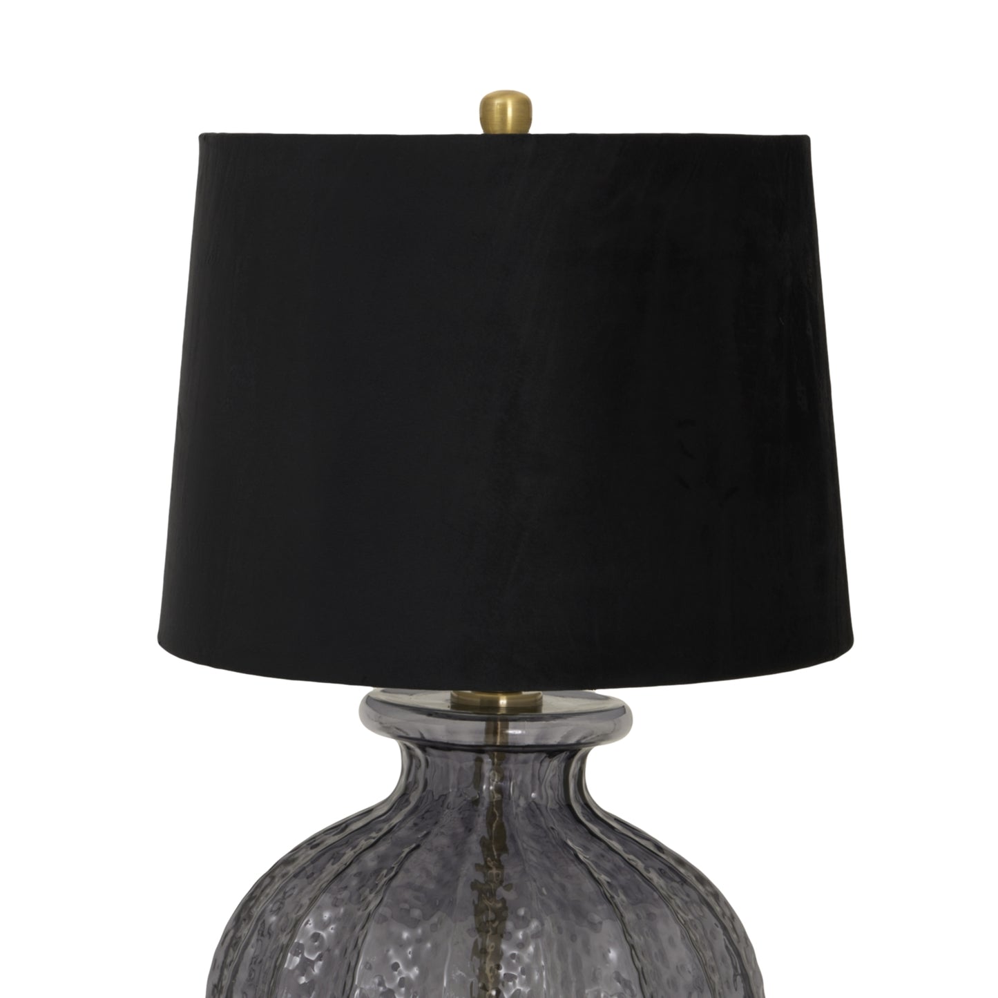Luxton Glass Fluted Table Lamp