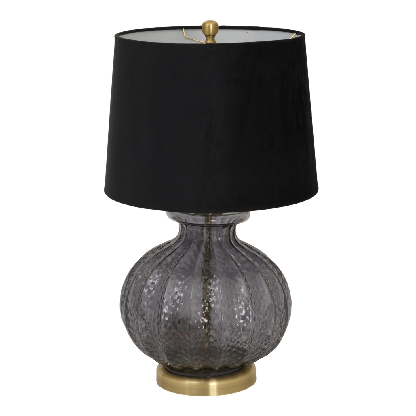 Luxton Glass Fluted Table Lamp