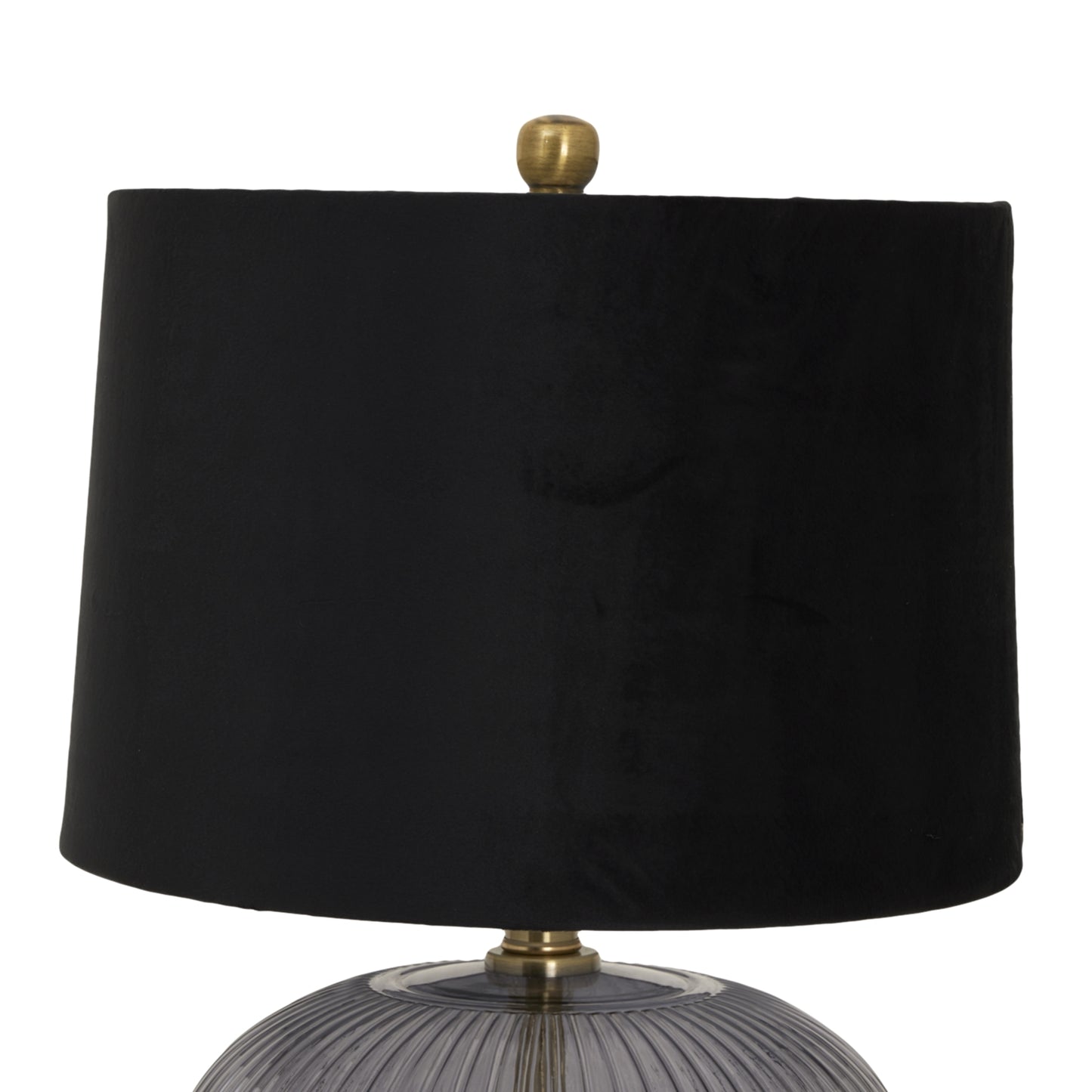 Luxton Glass Ribbed Table Lamp