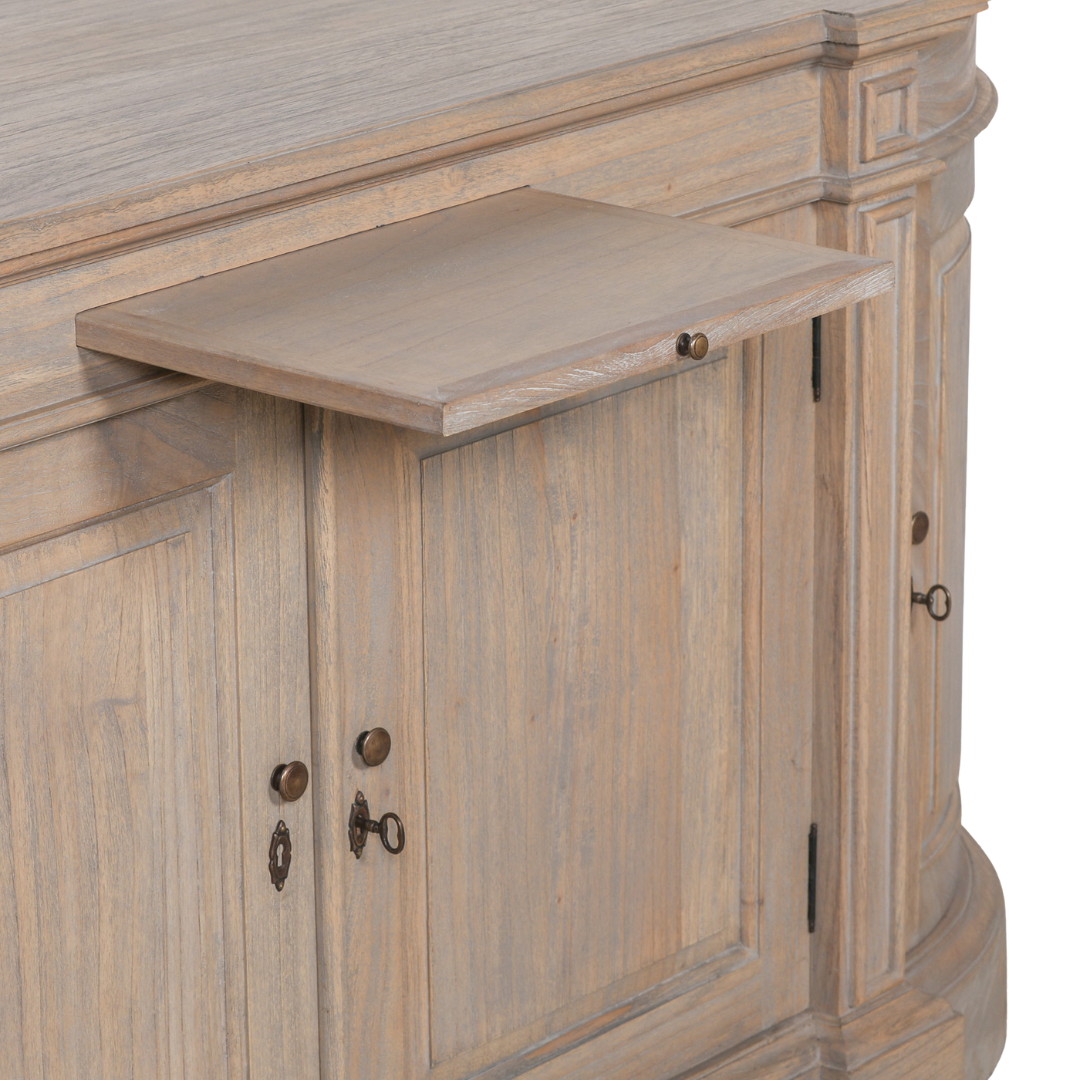 Arbouré Large Rustic White Cedar Buffet Sideboard