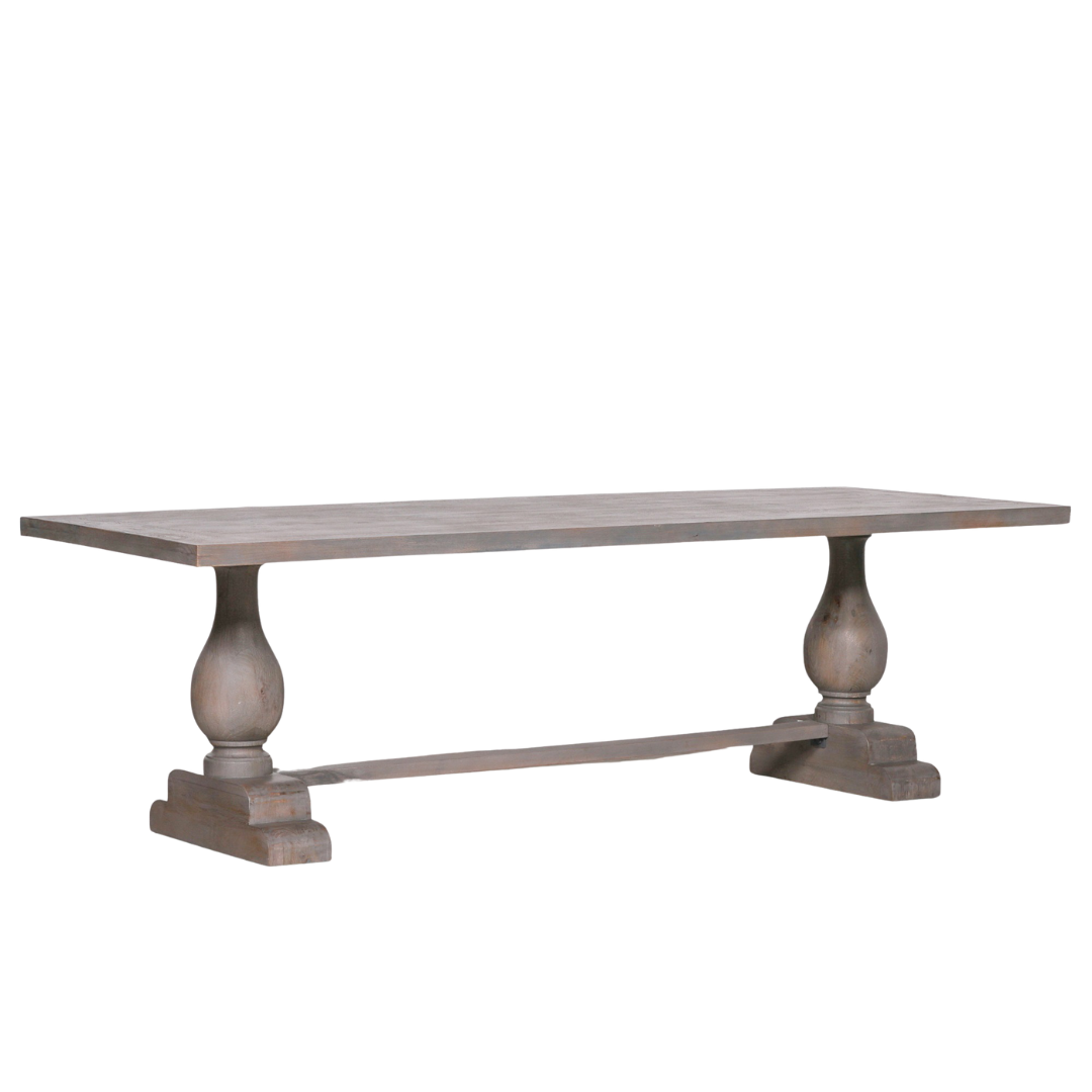 Ashwick 260cm Grey Mango Wood Dining Table
