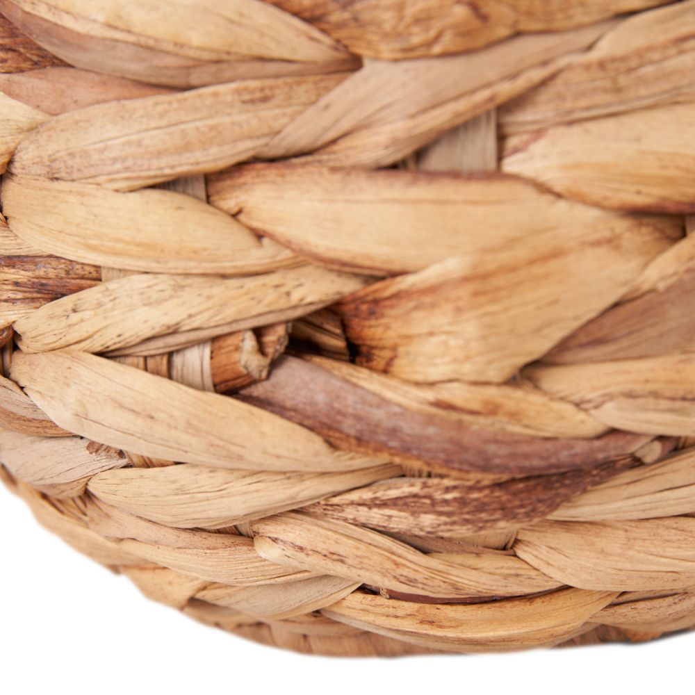 Zadi Water Hyacinth Natural Plaited Table Lamp