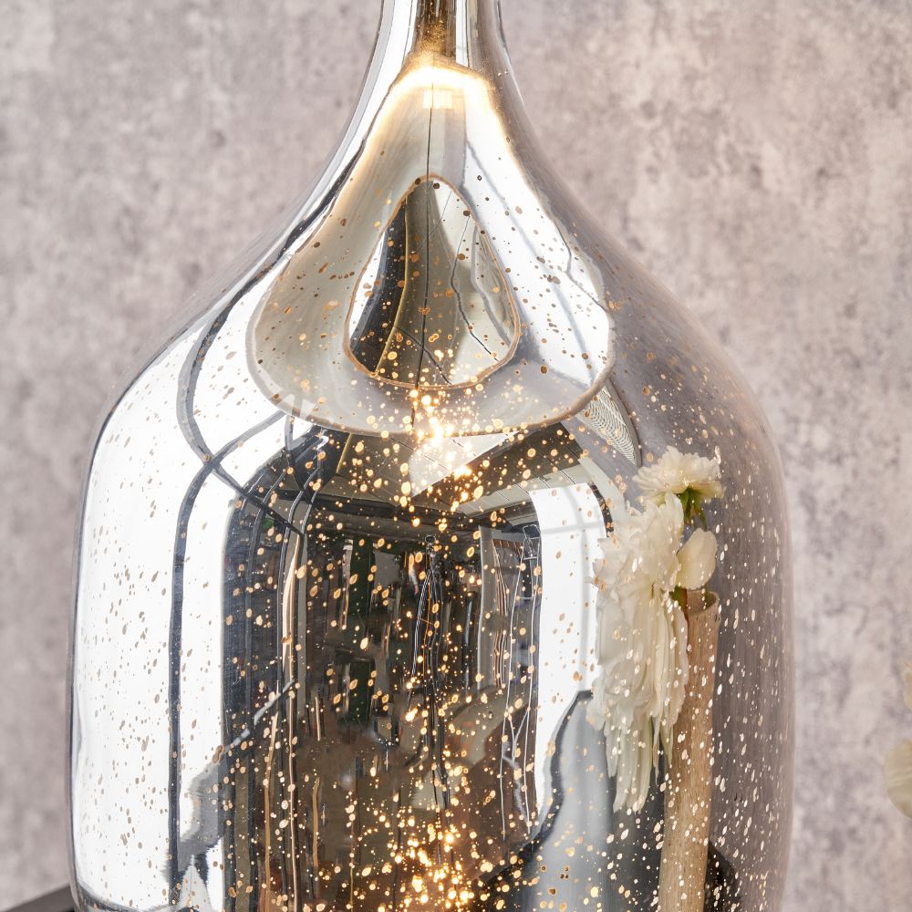 Stellar Glass Mercurial Dual Light Table Lamp