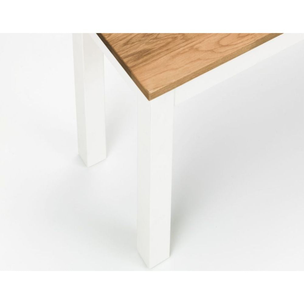 Coxmoor Ivory & Oak Dining Bench