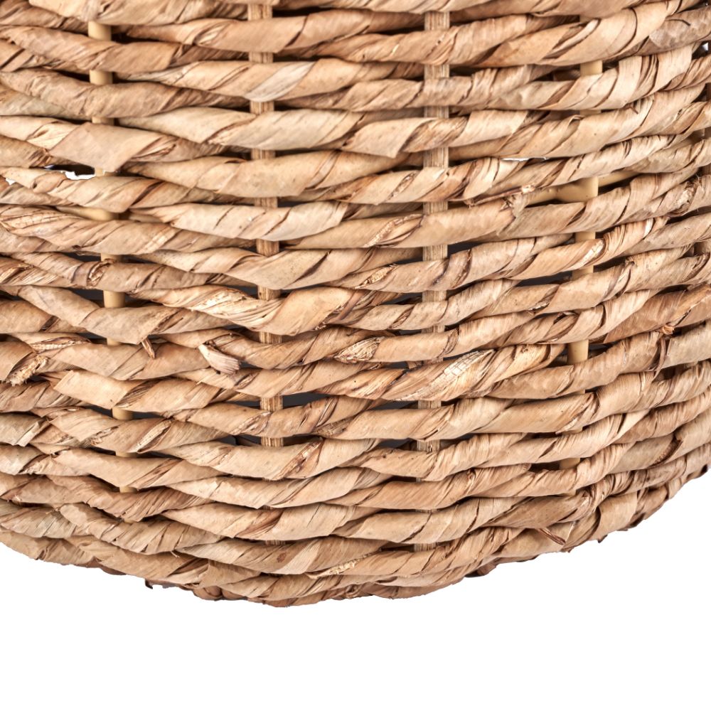 Acer Natural Woven Small Table Lamp