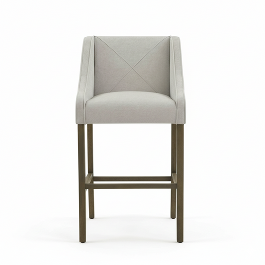 Epsom Grey Bar Stool