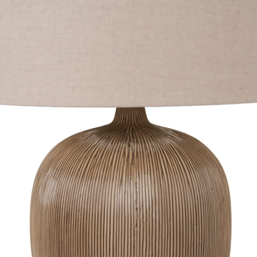 Greta Ceramic Textured Table Lamp