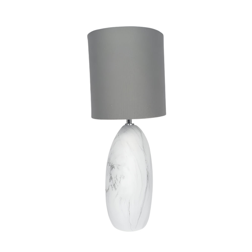 Crestola Marble Effect Ceramic Table Lamp