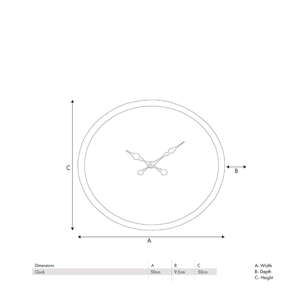 Metal Working Cog Wall Clock