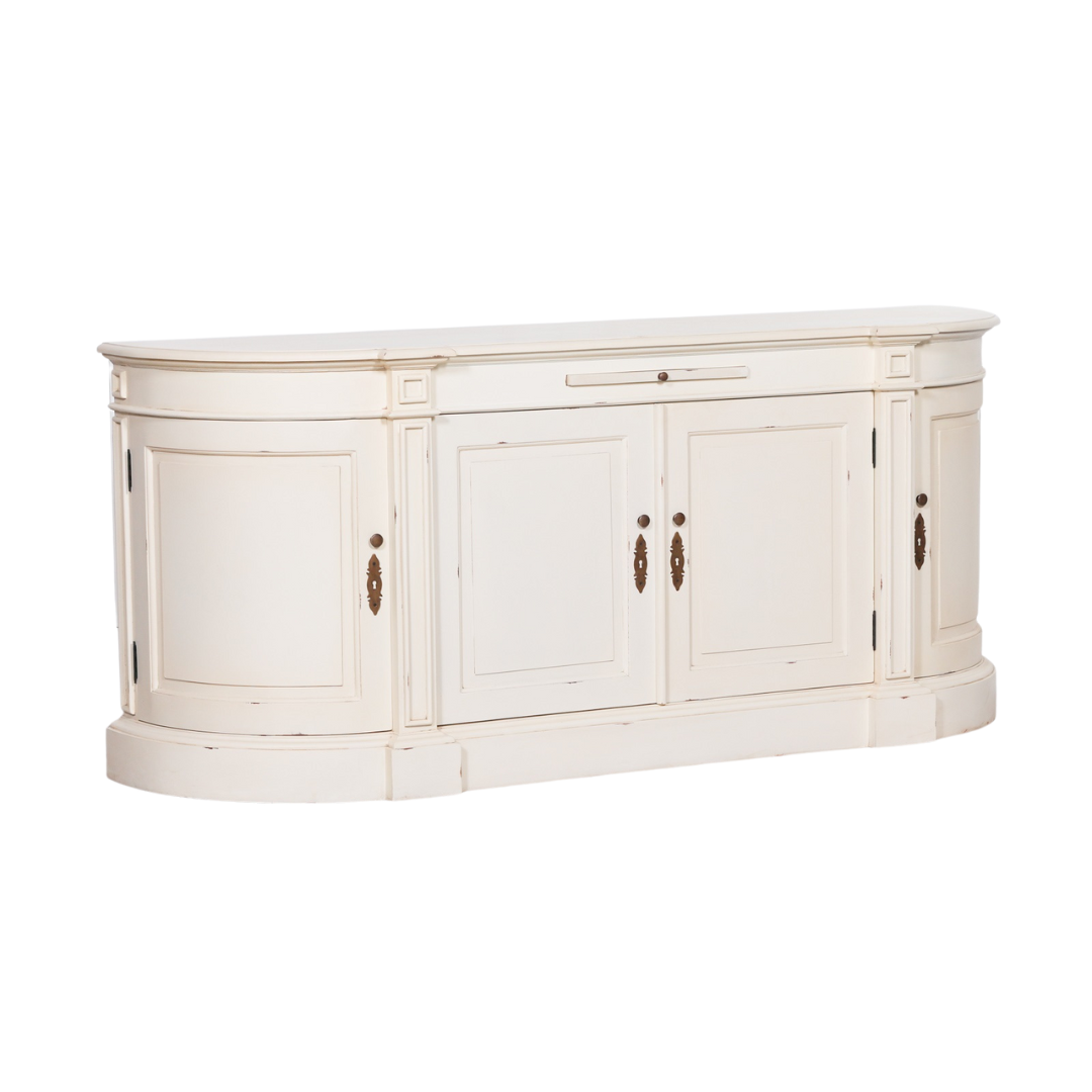 Elden Distressed Mahogany Large Buffet Sideboard