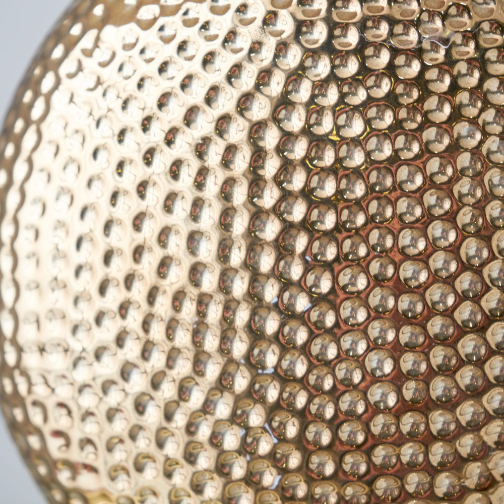 Mabel Ceramic Bronze Dot Textured Table Lamp