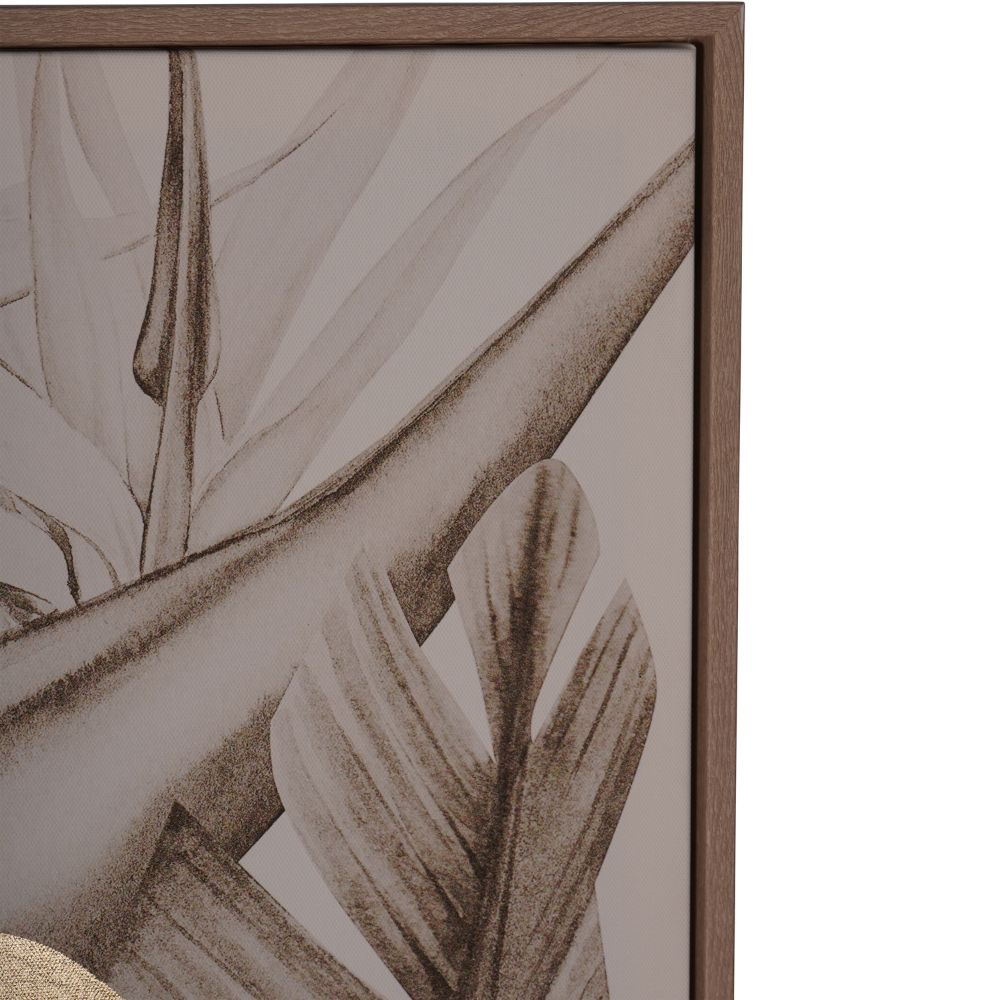 Canvas Tropical Birds 3 Piece Framed Wall Art