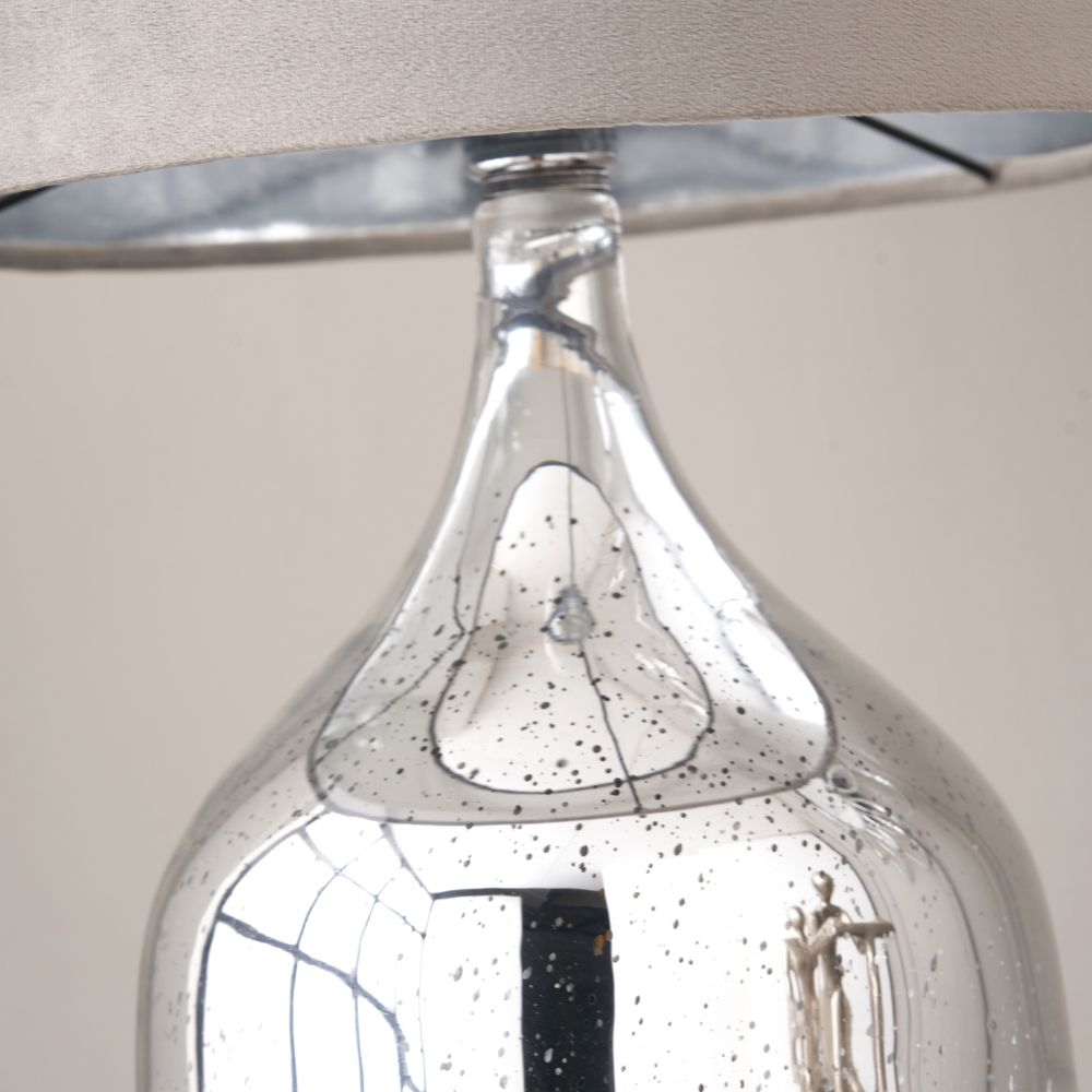 Stellar Glass Mercurial Dual Light Table Lamp
