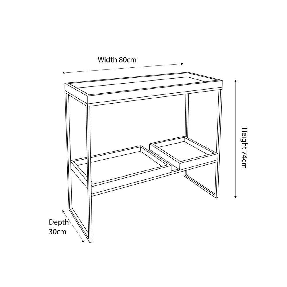 Gallery 2 Shelf Unit
