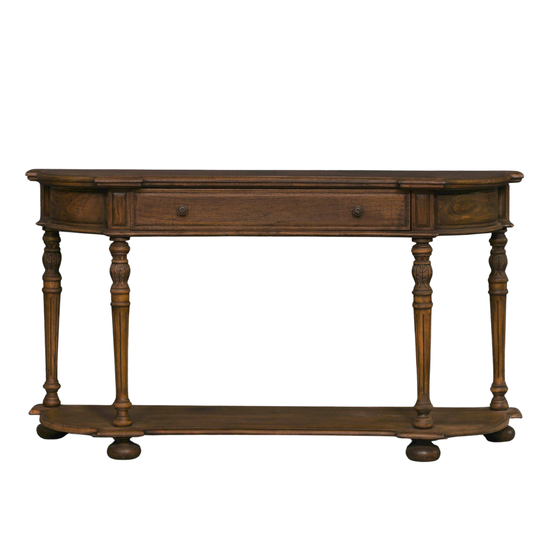 ArbourΓ© Rustic White Cedar 151cm Console Table